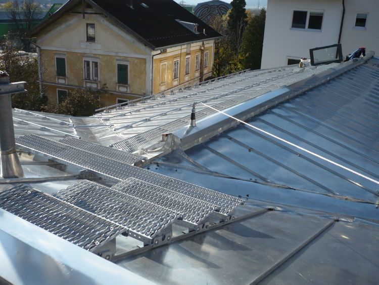 Stehfalzdeckung